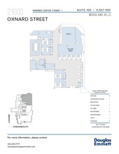 21600 Oxnard St, Woodland Hills, CA en alquiler Plano de la planta- Imagen 1 de 1