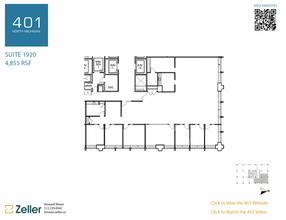 401 N Michigan Ave, Chicago, IL en alquiler Plano de la planta- Imagen 2 de 2