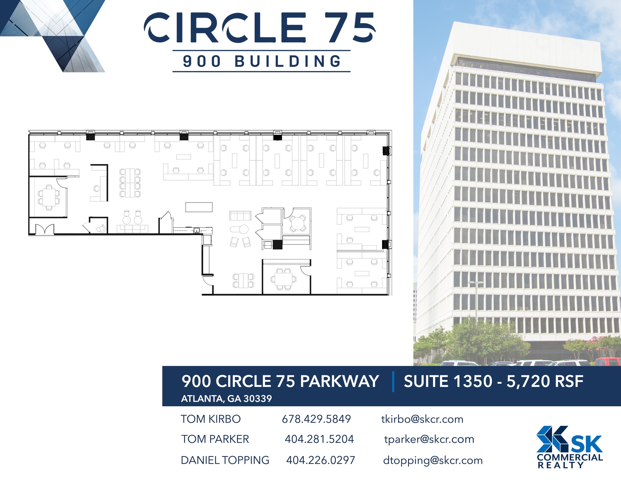 900 Circle 75 Pky SE, Atlanta, GA en alquiler Plano del sitio- Imagen 1 de 1