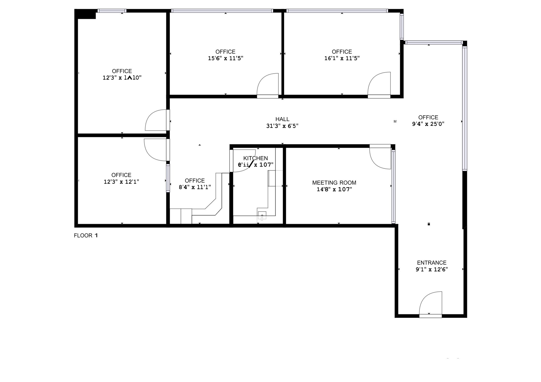 1000 Business Center Cir, Newbury Park, CA en alquiler Plano del sitio- Imagen 1 de 1