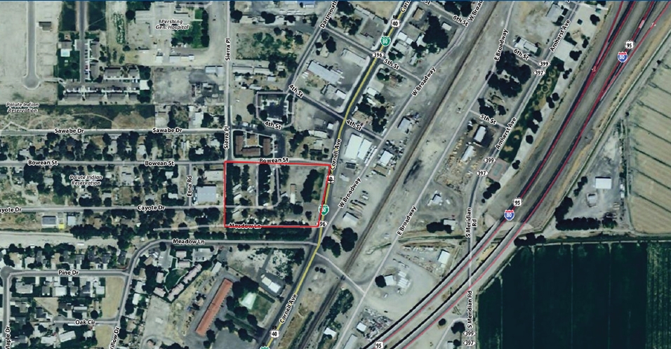 205 Cornell Ave, Lovelock, NV en venta - Vista aérea - Imagen 3 de 4