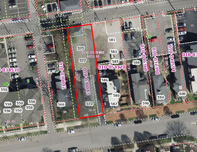 572 E Rich St, Columbus, OH - VISTA AÉREA  vista de mapa - Image1