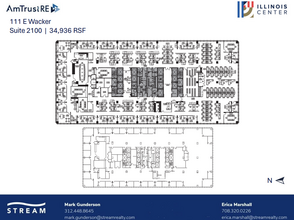 111 E Wacker Dr, Chicago, IL en alquiler Plano de la planta- Imagen 1 de 1