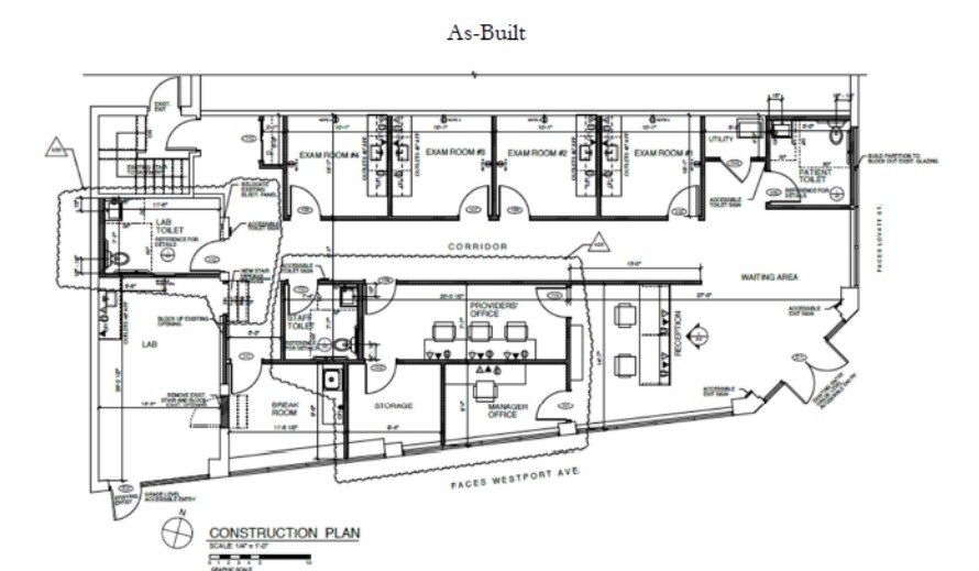 255 Westport Ave, Norwalk, CT en alquiler Plano de la planta- Imagen 1 de 1