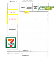 1701 W Main St, Alhambra, CA en alquiler Plano de la planta- Imagen 1 de 1