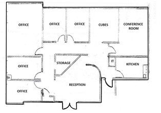 13 Roszel Rd, Princeton, NJ en alquiler Plano de la planta- Imagen 1 de 1