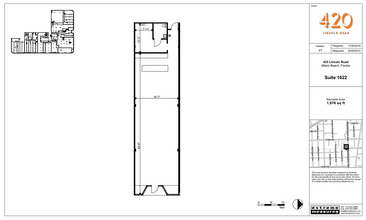 420 Lincoln Rd, Miami Beach, FL en alquiler Plano de la planta- Imagen 1 de 1