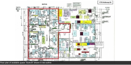 1778 Holloway Dr, Holt, MI en alquiler Plano de la planta- Imagen 1 de 1