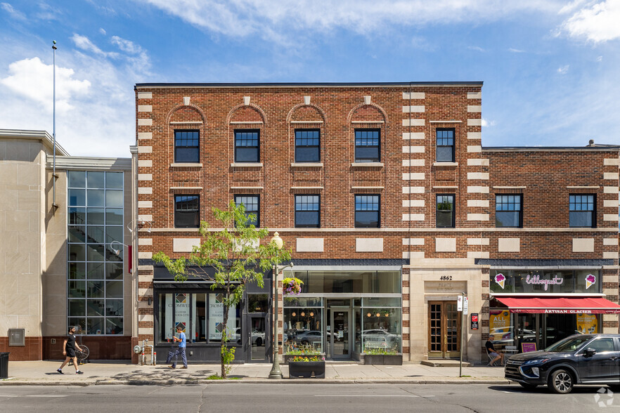 4858-4866 Rue Sherbrooke O, Westmount, QC en alquiler - Foto del edificio - Imagen 2 de 3