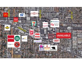 18356-18388 Clark St, Tarzana, CA - AÉREA  vista de mapa