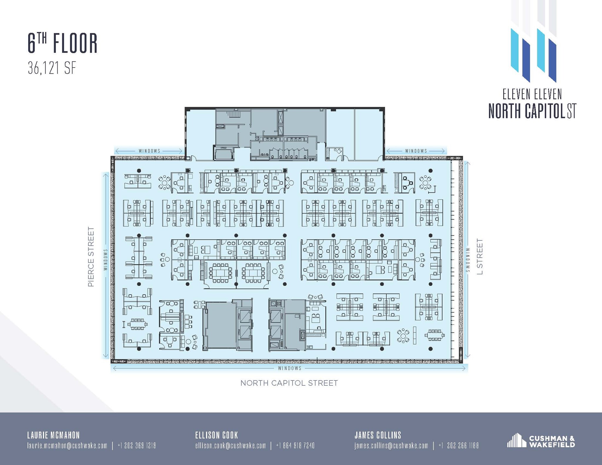 1111 N Capitol St NE, Washington, DC en alquiler Plano de la planta- Imagen 1 de 3