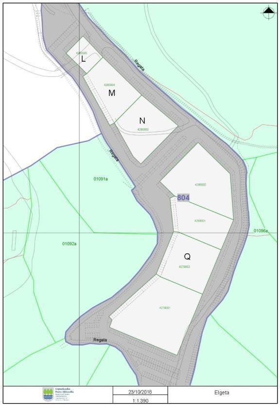 Terreno en Elgeta, Guipúzcoa en venta Plano del sitio- Imagen 1 de 8
