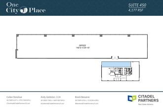 300 Throckmorton St, Fort Worth, TX en alquiler Plano de la planta- Imagen 1 de 1