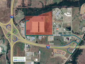 2306 Enterprise Blvd, Durant, OK - VISTA AÉREA  vista de mapa