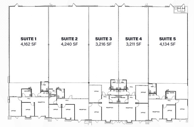 190 E Corporate Pl, Chandler, AZ en alquiler Plano de la planta- Imagen 1 de 1