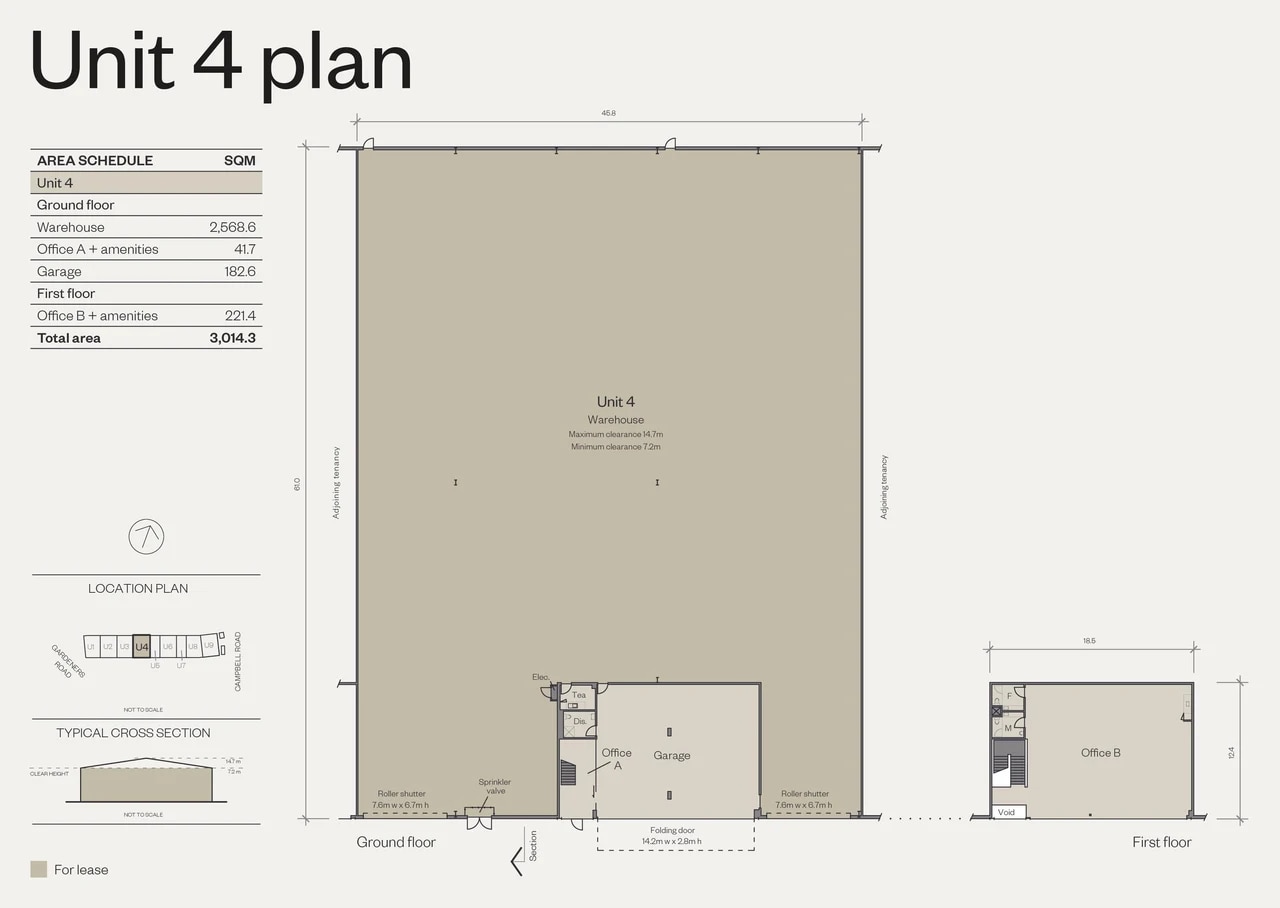 63 Campbell Rd, Alexandria en alquiler Plano de la planta- Imagen 1 de 1