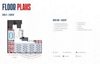 701 7th St NW, Washington, DC en alquiler Plano de la planta- Imagen 1 de 1