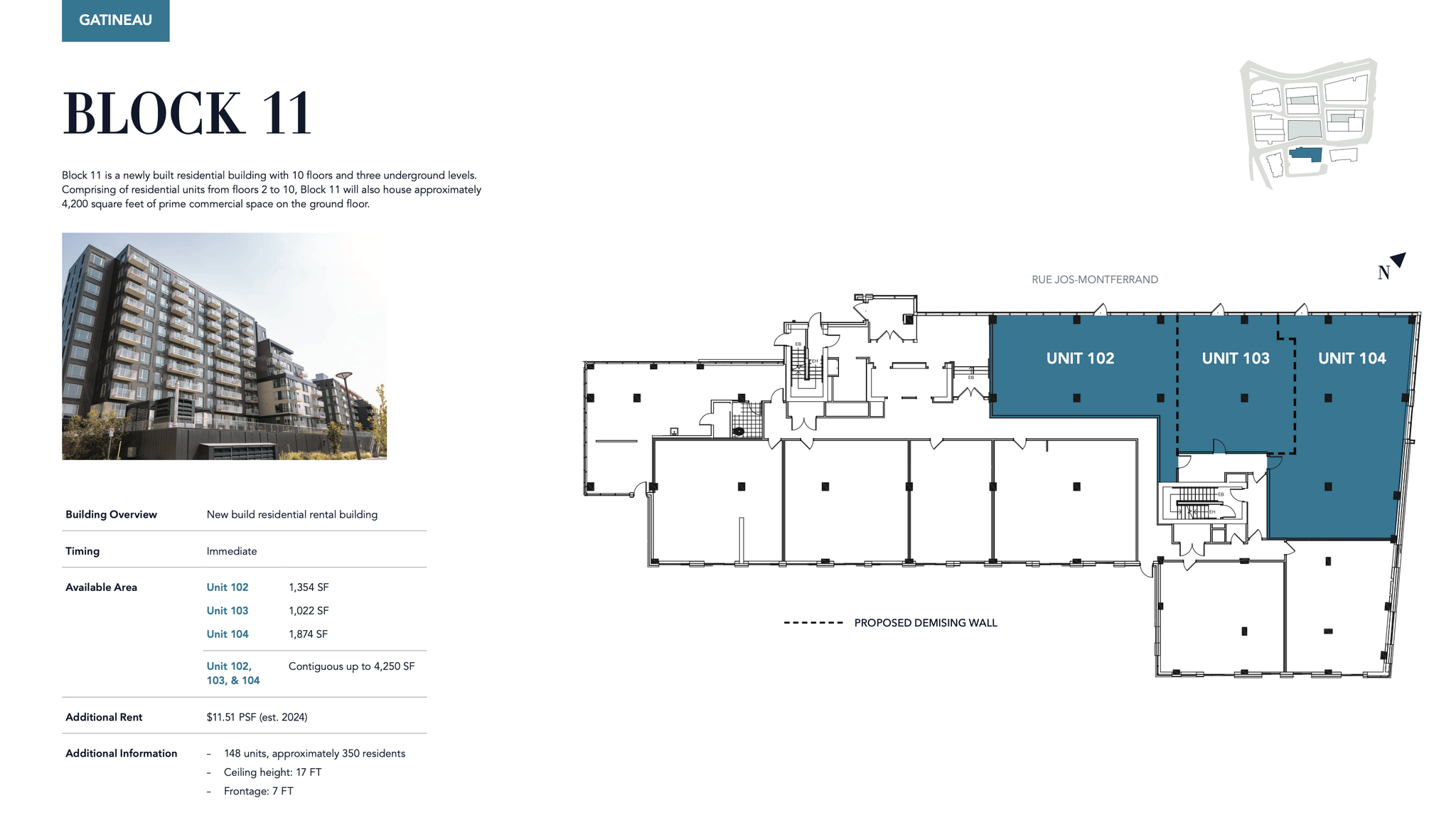 30 St Jos-Montferrand, Gatineau, QC en alquiler Plano de la planta- Imagen 1 de 1