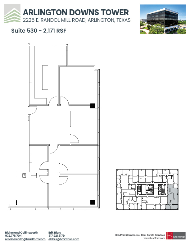 2225 E Randol Mill Rd, Arlington, TX en alquiler Plano de la planta- Imagen 1 de 1