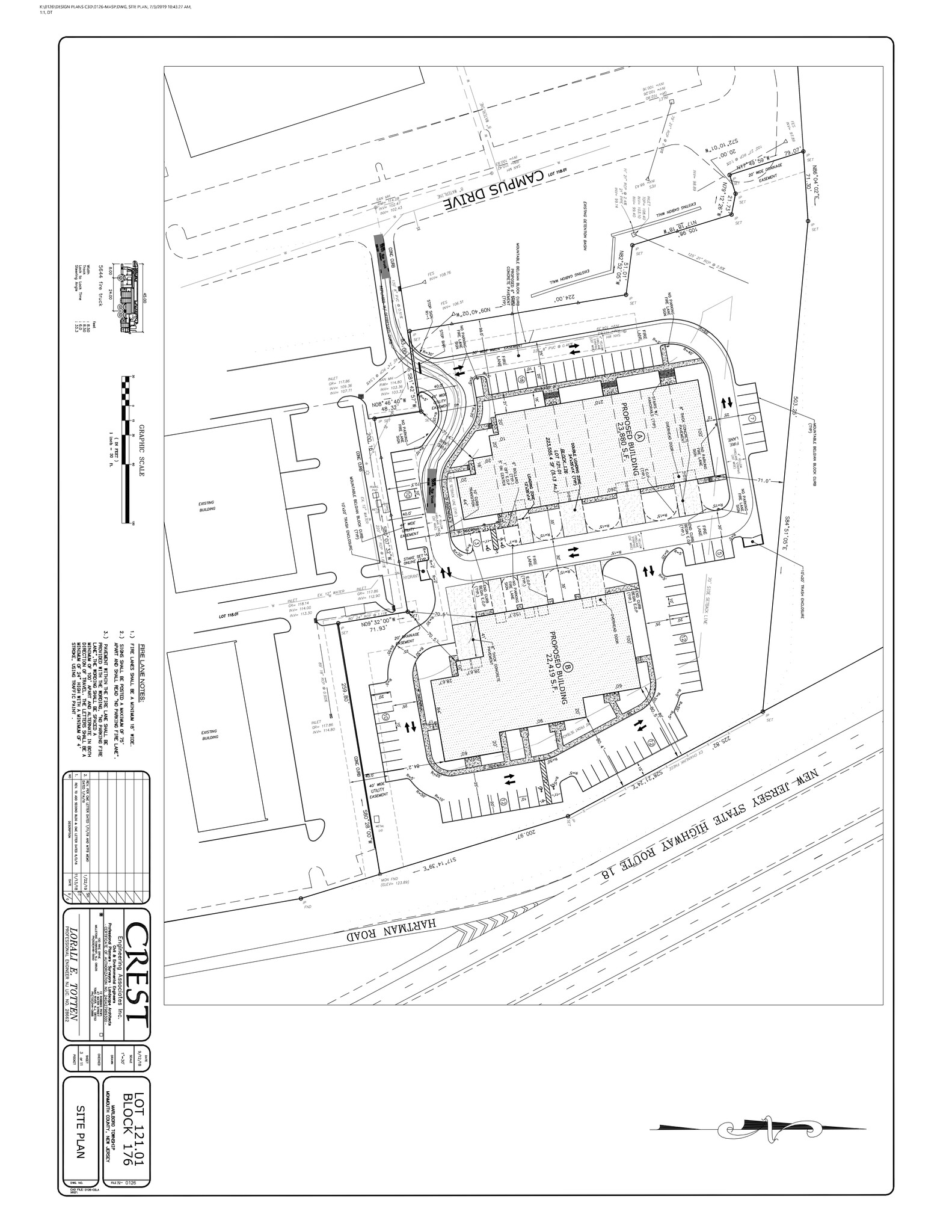 1500 Campus Dr, Morganville, NJ en alquiler Plano del sitio- Imagen 1 de 3