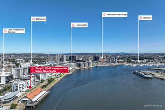 15-17 Honeysuckle Dr, Newcastle, NSW - Aérea  vista de mapa - Image1