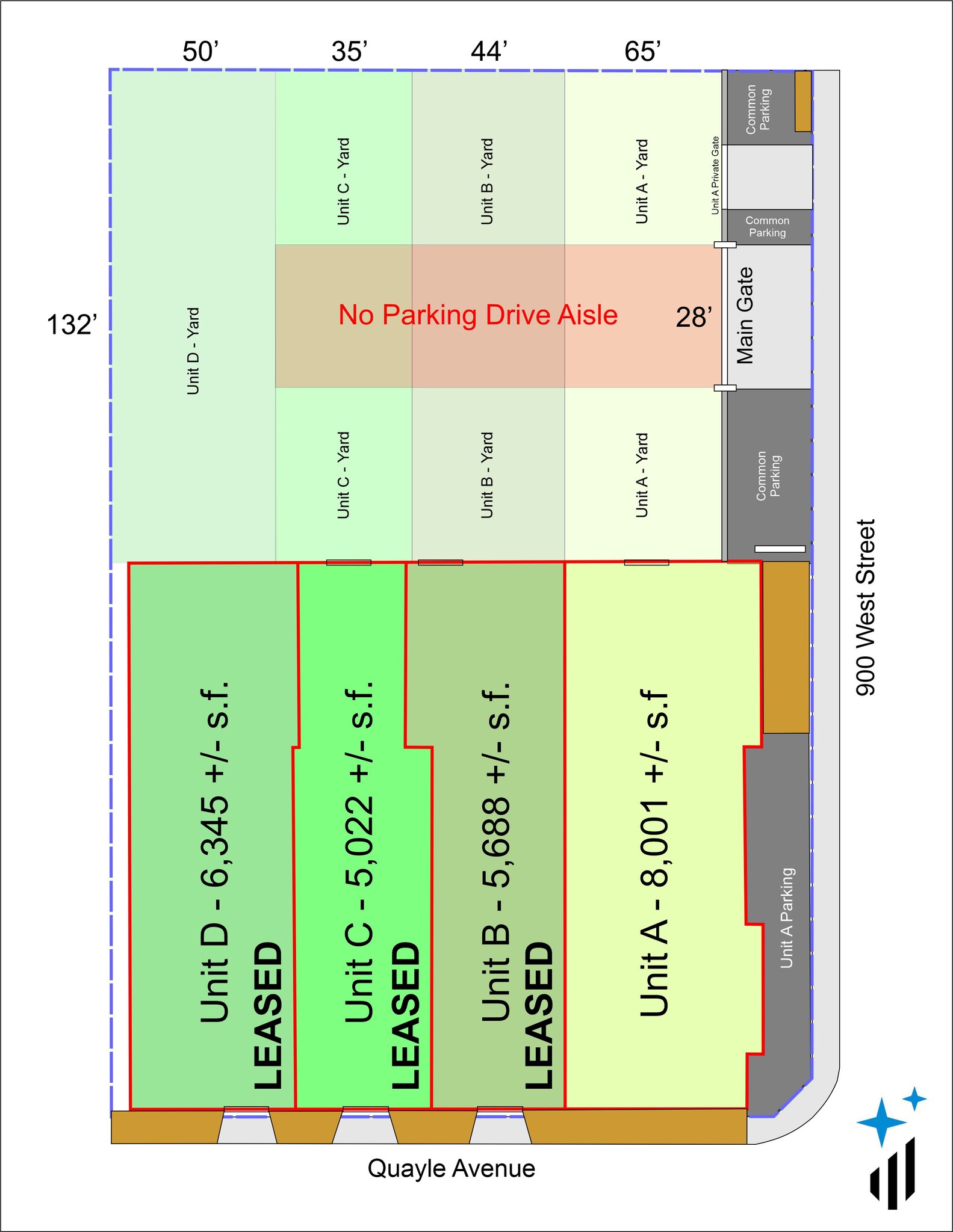 1750 S 900 W, Salt Lake City, UT en alquiler Plano del sitio- Imagen 1 de 1