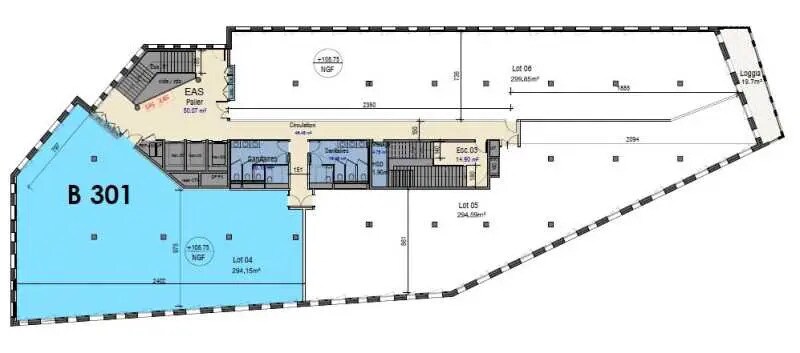 12 Avenue Émile Baudot, Palaiseau, ESS 91120 - Unidad 5 -  - Plano de la planta - Image 1 of 1