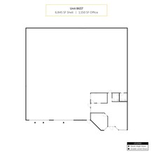 8725-8747 S 212th St, Kent, WA en alquiler Plano de la planta- Imagen 2 de 2