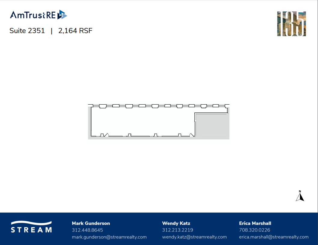 135 S LaSalle St, Chicago, IL en alquiler Plano de la planta- Imagen 1 de 1