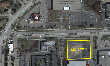 36101 Warren Rd, Westland, MI - VISTA AÉREA  vista de mapa - Image1