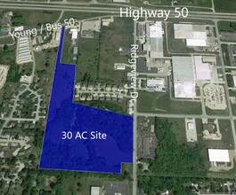 N Ridgeview Dr, Warrensburg, MO - VISTA AÉREA  vista de mapa