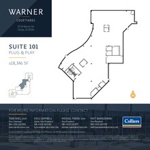 301 W Warner Rd, Tempe, AZ en alquiler Plano de la planta- Imagen 1 de 1