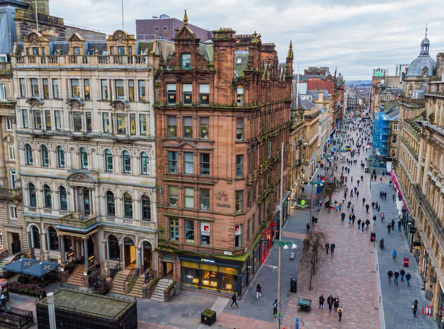 41 St Vincent Pl, Glasgow en venta Foto del edificio- Imagen 1 de 11