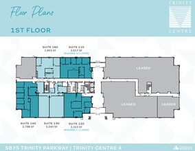 5870 Trinity Pky, Centreville, VA en alquiler Plano de la planta- Imagen 1 de 1