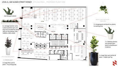 160 Sussex St, Sydney en alquiler Plano de la planta- Imagen 1 de 1