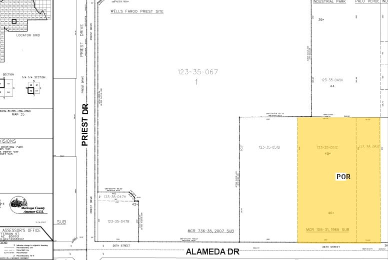 1120 W Alameda Dr, Tempe, AZ en alquiler - Plano de solar - Imagen 2 de 8