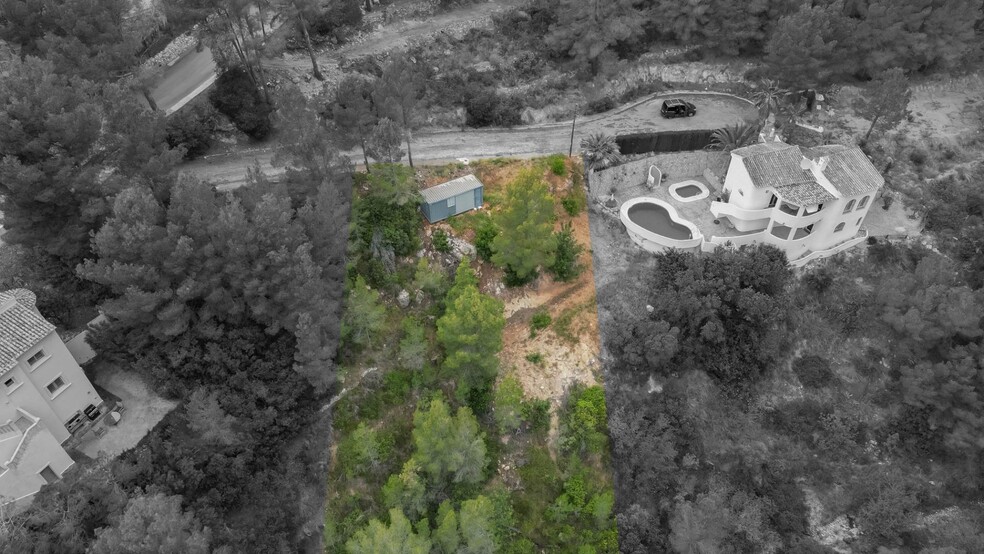 Terreno en Altea, Alicante en venta - Vista aérea - Imagen 3 de 10