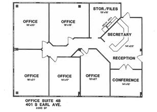 401 S Earl Ave, Lafayette, IN en alquiler Plano de la planta- Imagen 1 de 10