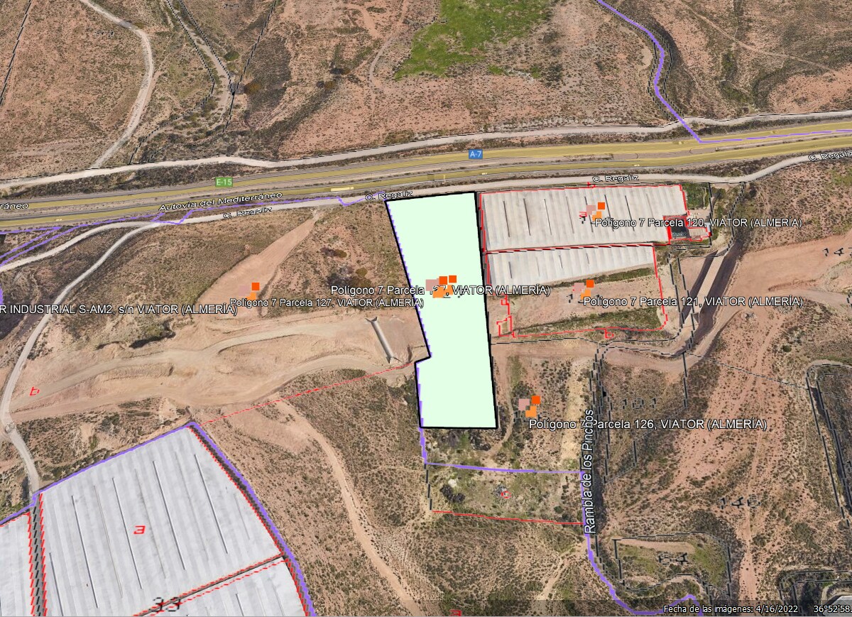 Parcela, 7, Viator, Almería en venta Plano de la planta- Imagen 1 de 16