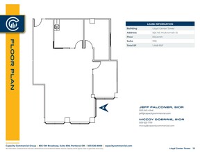 825 NE Multnomah St, Portland, OR en alquiler Plano de la planta- Imagen 1 de 1