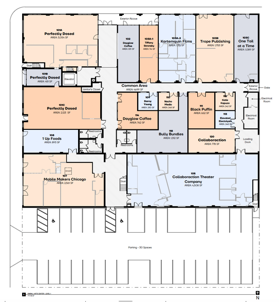 1757 N Kimball Ave, Chicago, IL en alquiler - Plano de la planta - Imagen 3 de 30