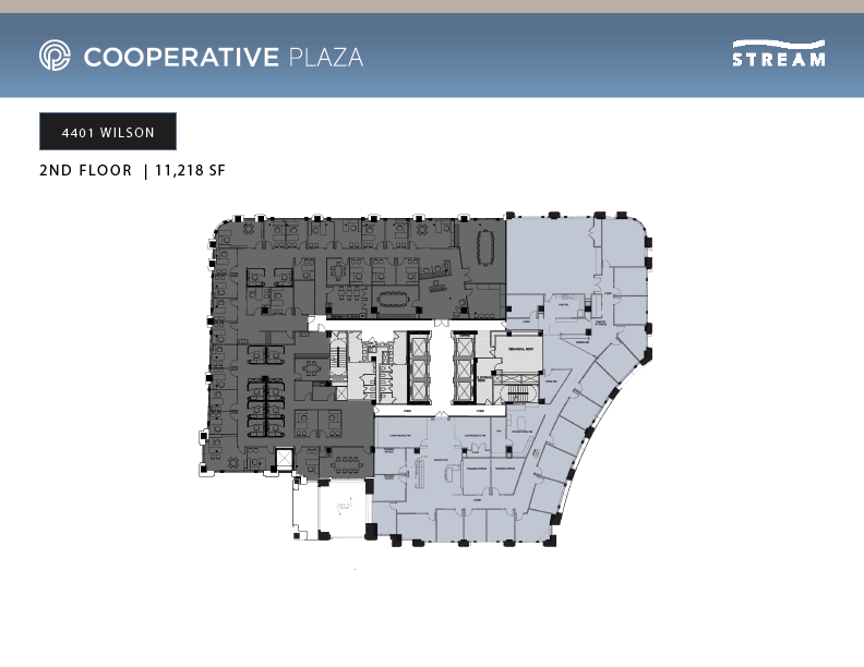 4401 Wilson Blvd, Arlington, VA en alquiler Plano de la planta- Imagen 1 de 1