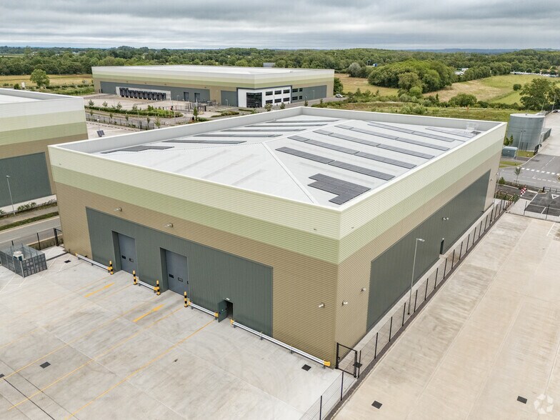 Clanville Way, Kington Langley en alquiler - Vista aérea - Imagen 3 de 6
