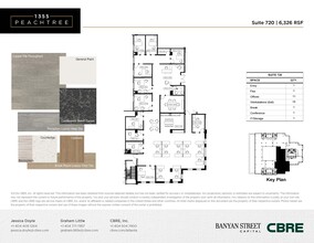 1355 Peachtree St NE, Atlanta, GA en alquiler Plano de la planta- Imagen 2 de 2