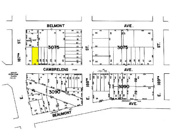 2403 Cambreleng Ave, Bronx, NY en alquiler - Plano de solar - Imagen 2 de 7