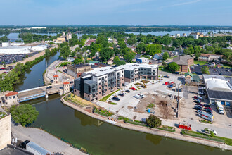 1 Main St, Menasha, WI - VISTA AÉREA  vista de mapa