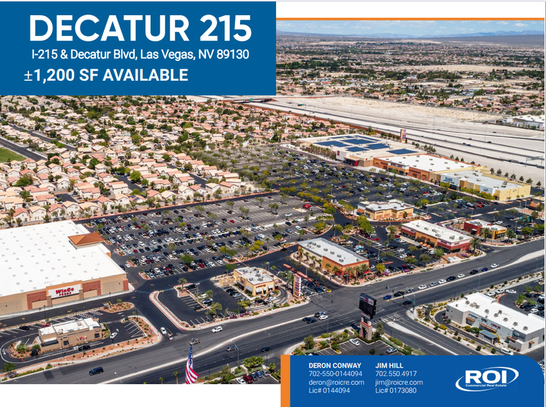 SW Decatur & 215, Las Vegas, NV en alquiler - Foto del edificio - Imagen 2 de 3