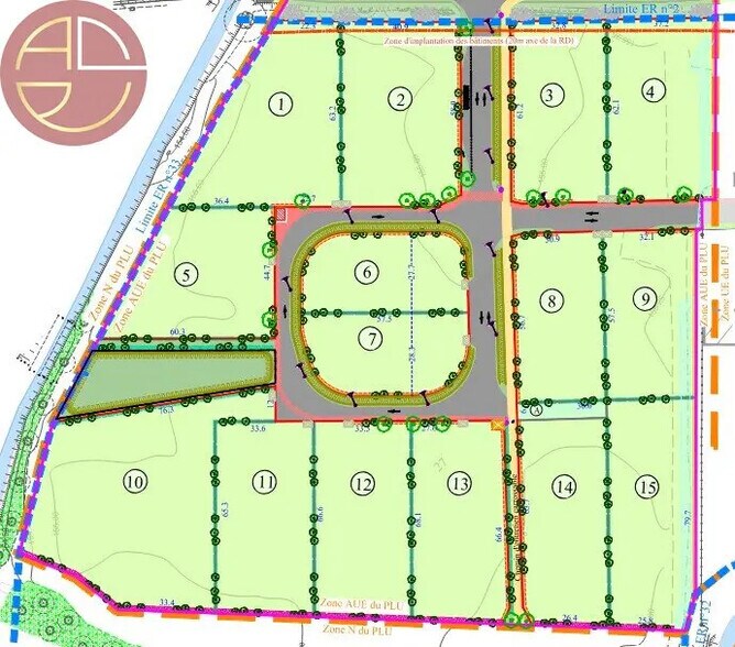 Terreno en Villeneuve-Tolosane en venta - Plano del sitio - Imagen 3 de 4