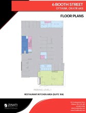 6 Booth St, Ottawa, ON en alquiler Plano de la planta- Imagen 2 de 2