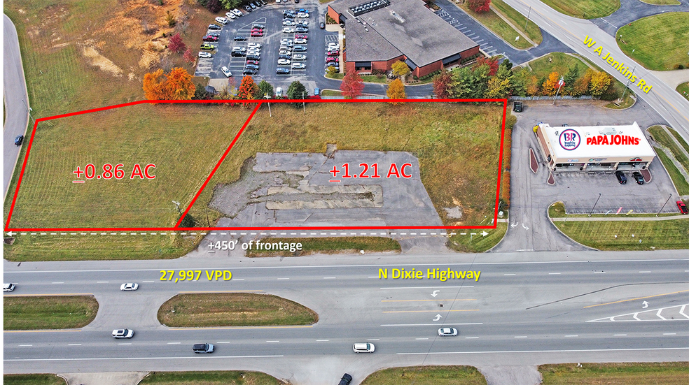 4897 N Dixie Hwy, Elizabethtown, KY en venta - Vista aérea - Imagen 1 de 6